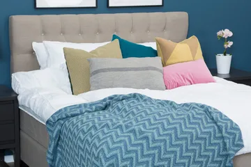 Wynne Kontinentalsäng 160x200Linoso - Beige - Möbler - Sovrum - Sängar - Kontinentalsängar