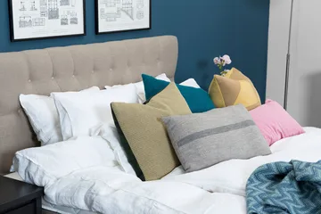 Wynne Kontinentalsäng 160x200Linoso - Beige - Möbler - Sovrum - Sängar - Kontinentalsängar