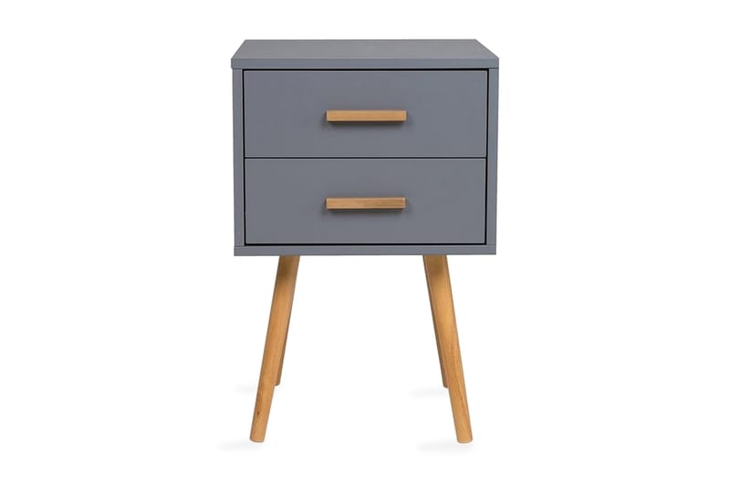 Alabama Sängbord 40 cm, Grå