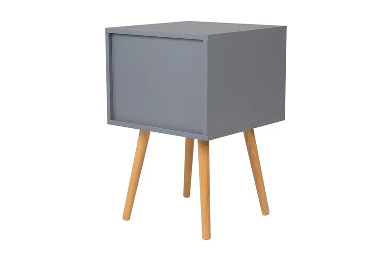 Alabama Sängbord 40 cm - Grå - Möbler - Sovrum - Sängbord
