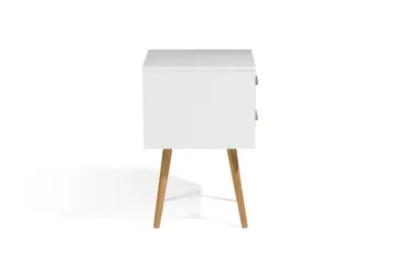 Alabama Sängbord 40 cm - Vit - Möbler - Sovrum - Sängbord