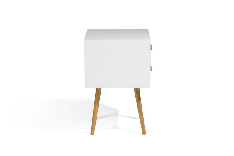 Alabama Sängbord 40 cm - Vit - Möbler - Sovrum - Sängbord