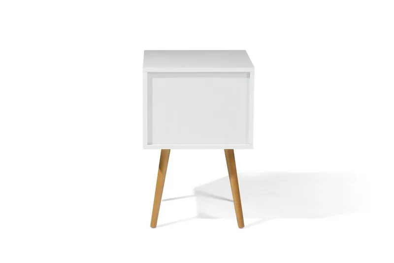 Alabama Sängbord 40 cm - Vit - Möbler - Sovrum - Sängbord