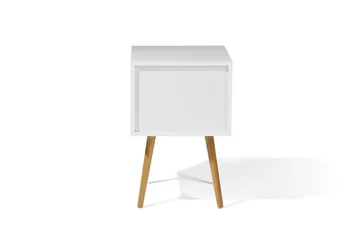 Alabama Sängbord 40 cm - Vit - Möbler - Sovrum - Sängbord