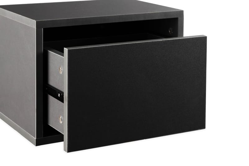 ALLANFEARN Sängbord 35 cm Grå - Möbler - Sovrum - Sängbord