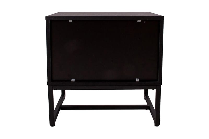 Amsterdam Sängbord Ek/Svart - Möbler - Sovrum - Sängbord