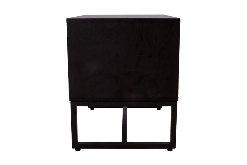 Amsterdam Sängbord Ek/Svart - Möbler - Sovrum - Sängbord