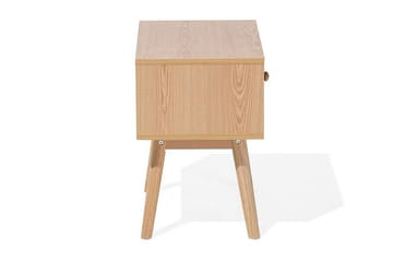 Arvada Sängbord 40 cm med Förvaring Låda - Brun - Möbler - Sovrum - Sängbord