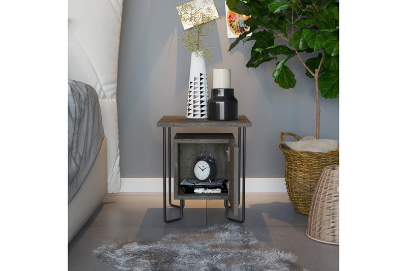 Berghagen Sängbord - Brun - Möbler - Sovrum - Sängbord