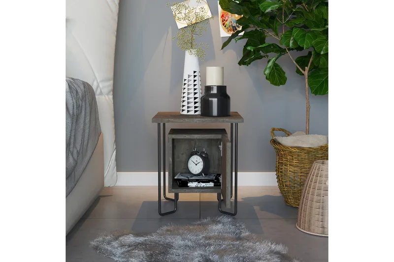 Berghagen Sängbord - Brun - Möbler - Sovrum - Sängbord