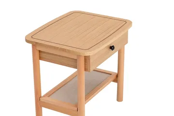Bhika Sängbord 55 cm - Natural/Trä - Möbler - Sovrum - Sängbord