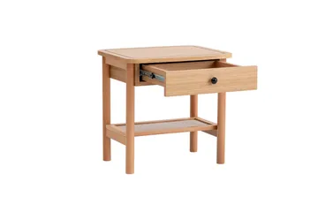 Bhika Sängbord 55 cm - Natural/Trä - Möbler - Sovrum - Sängbord