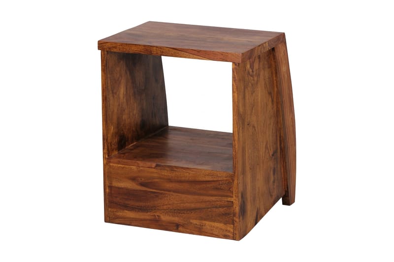 Bielss Sängbord 45 cm med Förvaring Låda + Hylla - Möbler - Sovrum - Sängbord