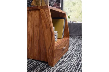 Bielss Sängbord 45 cm med Förvaring Låda + Hylla - Möbler - Sovrum - Sängbord