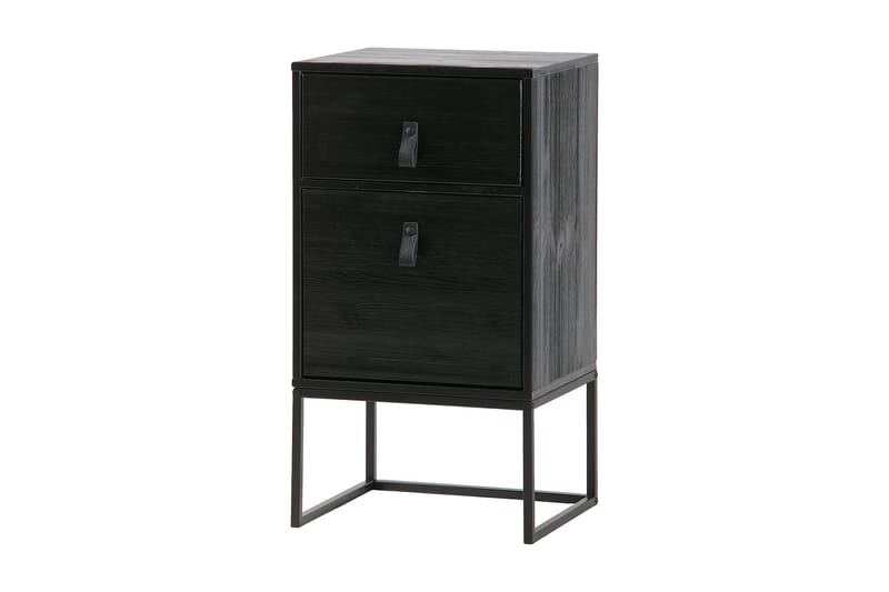 BOTROS Sängbord 40 cm Svart - Möbler - Sovrum - Sängbord