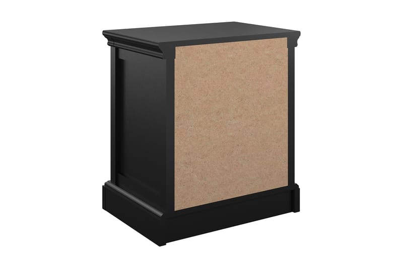 BRISTOL Sängbord 60x42 cm Svart - Dorel Home - Möbler - Sovrum - Sängbord