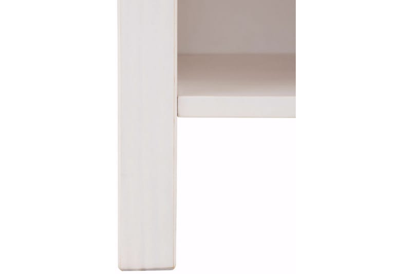 CHURRI Sängbord 43 cm Vit/Gul - Möbler - Sovrum - Sängbord