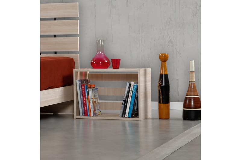 Comfortale Sängbord 60 cm - Ljus Ekfärg - Möbler - Sovrum - Sängbord