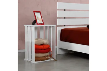 Comfortale Sängbord 60 cm - Vit - Möbler - Sovrum - Sängbord