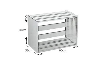 Comfortale Sängbord 60 cm - Vit - Möbler - Sovrum - Sängbord