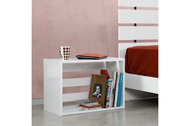 Comfortale Sängbord 60 cm - Vit - Möbler - Sovrum - Sängbord