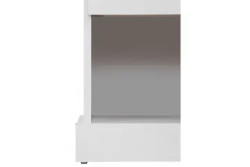 Dareia Sängbord 45 cm - Vit/Brun - Möbler - Sovrum - Sängbord