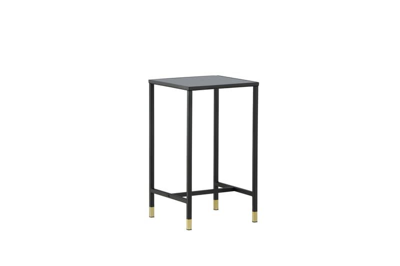 Dipp Sängbord 40 cm Marmormönster - Glas/Svart/Grå - Möbler - Sovrum - Sängbord