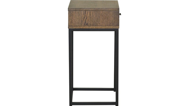 Sängbord Eiknor 60 cm - Brunlackad ek - Möbler - Sovrum - Sängbord