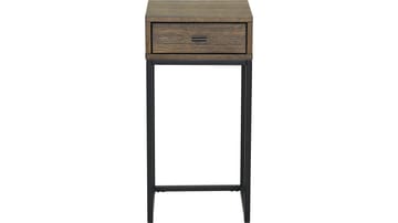 Sängbord Eiknor 60 cm - Brunlackad ek - Möbler - Sovrum - Sängbord