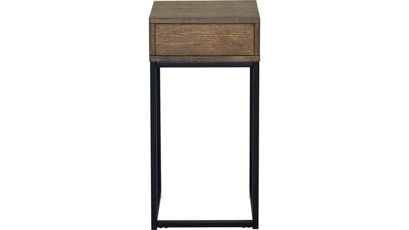 Sängbord Eiknor 60 cm - Brunlackad ek - Möbler - Sovrum - Sängbord