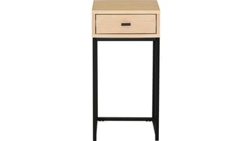 Sängbord Eiknor 60 cm - Vitpigmenterad ek - Möbler - Sovrum - Sängbord