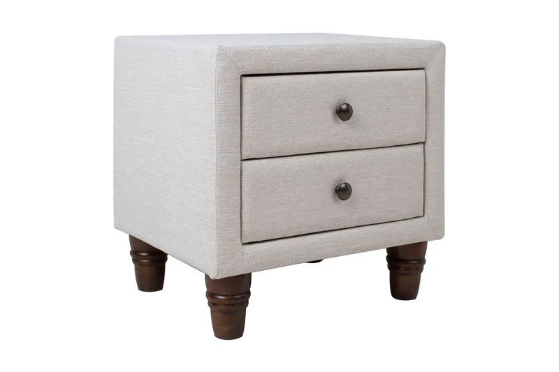 Emilia Sängbord Ljusbeige - Möbler - Sovrum - Sängbord