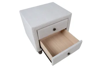 Emilia Sängbord Ljusbeige - Möbler - Sovrum - Sängbord