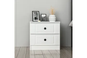 Fruitland Sängbord 54 cm - Vit - Möbler - Sovrum - Sängbord