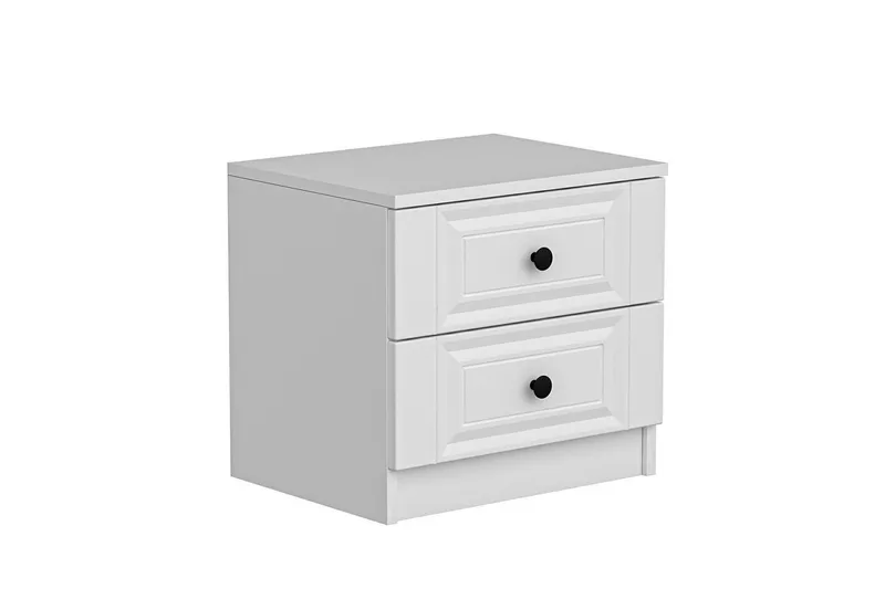 Fruitland Sängbord 54 cm - Vit - Möbler - Sovrum - Sängbord