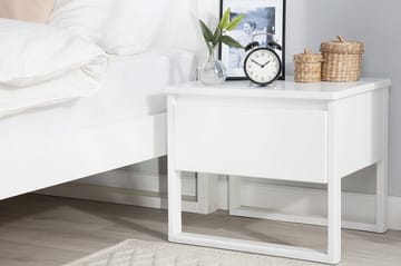 Giulia Sängbord 50 cm - Vit - Möbler - Sovrum - Sängbord