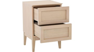Sängbord Granöy - Vitpigmenterad ek - Möbler - Sovrum - Sängbord