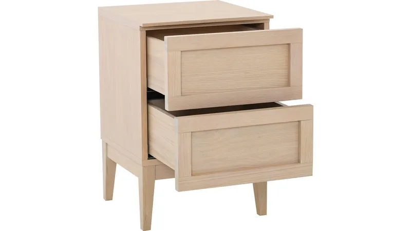 Sängbord Granöy - Vitpigmenterad ek - Möbler - Sovrum - Sängbord