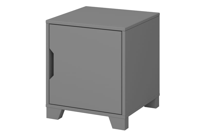 Haltekarr Sängbord 40 cm - Grå - Möbler - Sovrum - Sängbord