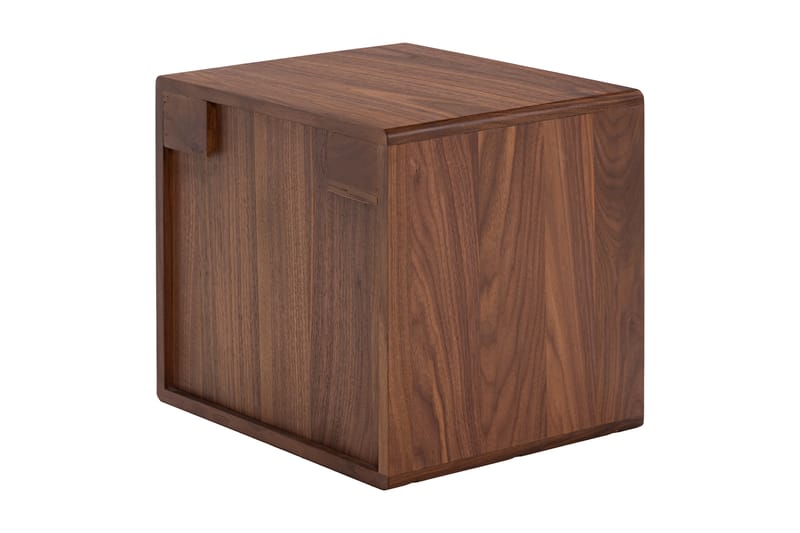 HULSIG Sängbord 32x40 cm Massiv Valnöt Brun - Möbler - Sovrum - Sängbord