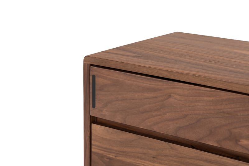 HULSIG Sängbord 32x40 cm Massiv Valnöt Brun - Möbler - Sovrum - Sängbord