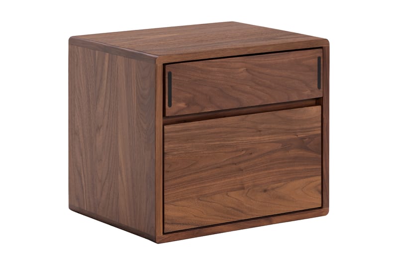 HULSIG Sängbord 32x40 cm Massiv Valnöt Brun - Möbler - Sovrum - Sängbord