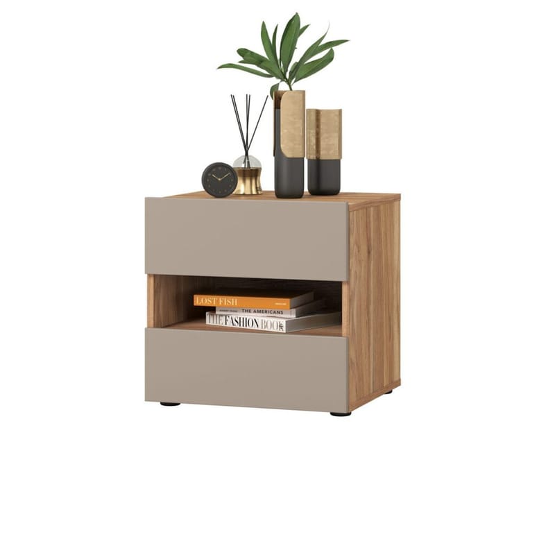 Sängbord Impressio med 2 Lådor - Möbler - Sovrum - Sängbord