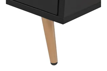 Indio Sängbord 50 cm - Svart/Guld - Möbler - Sovrum - Sängbord