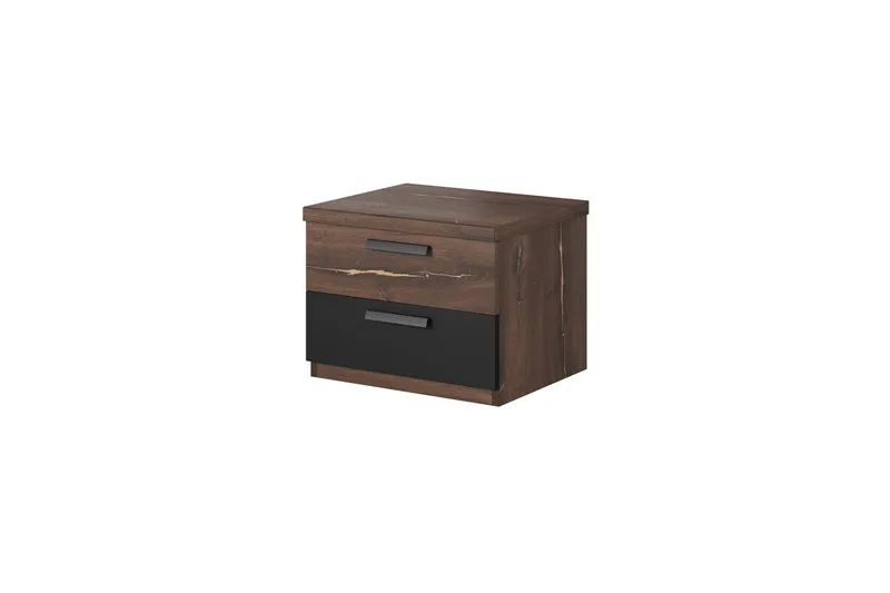 Joannie Sängbord 46 cm - Mörkbrun - Möbler - Sovrum - Sängbord