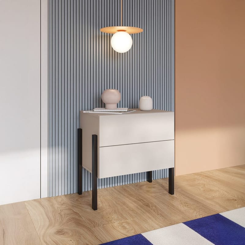 Sängbord Jukon S med 2 Lådor - Möbler - Sovrum - Sängbord