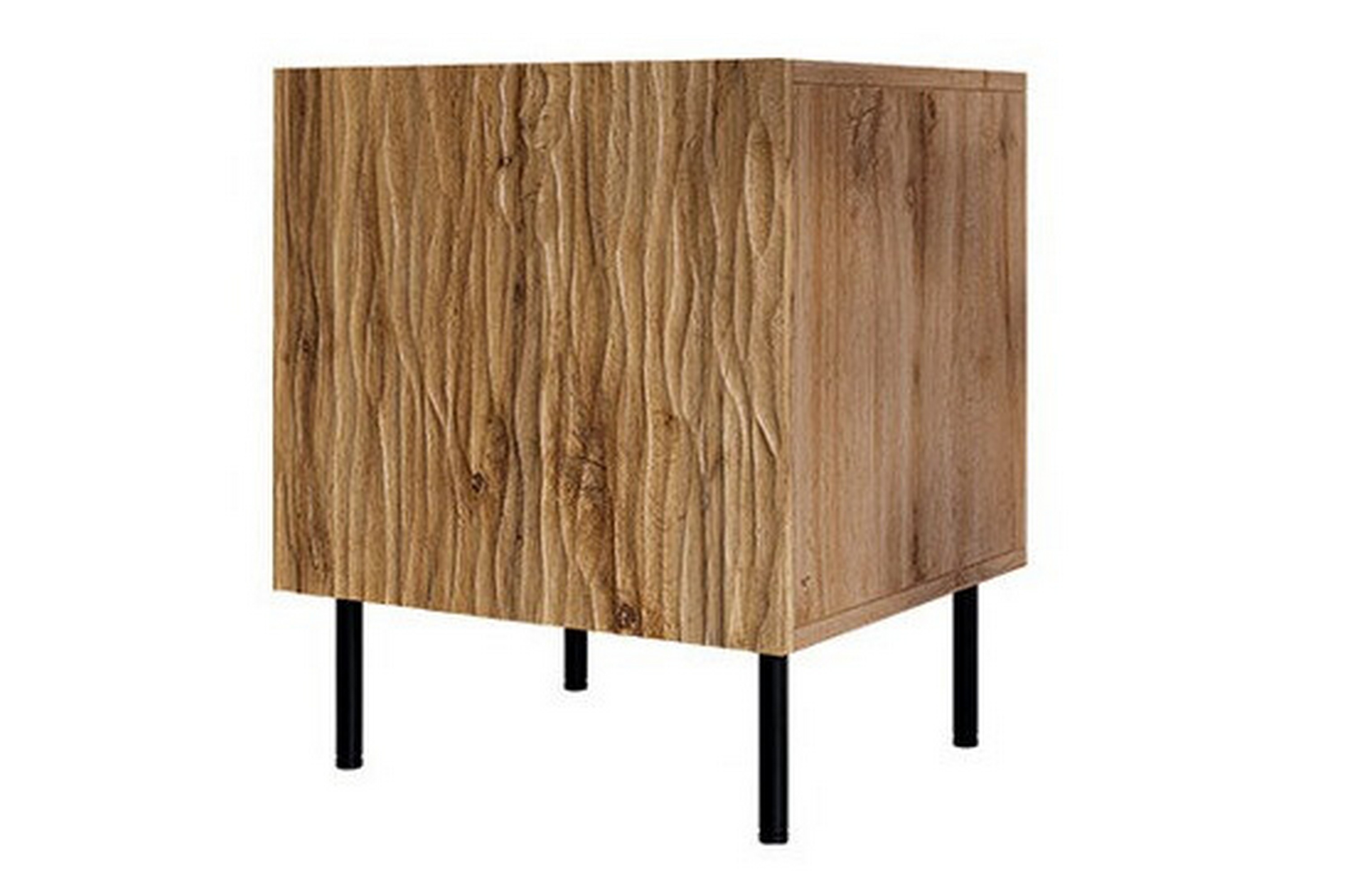 juniskär sängbord 44 cm svart -