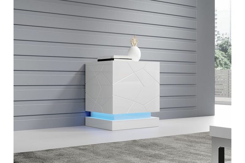 Juniskär Sängbord 46 cm - Vit - Möbler - Sovrum - Sängbord