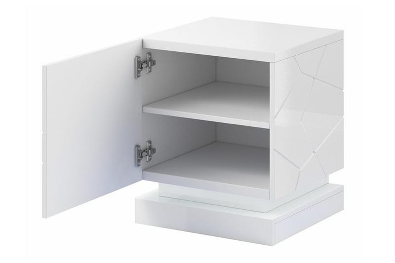 Juniskär Sängbord 46 cm Vit - Möbler - Sovrum - Sängbord