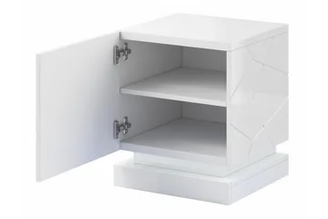 Juniskär Sängbord 46 cm - Vit - Möbler - Sovrum - Sängbord